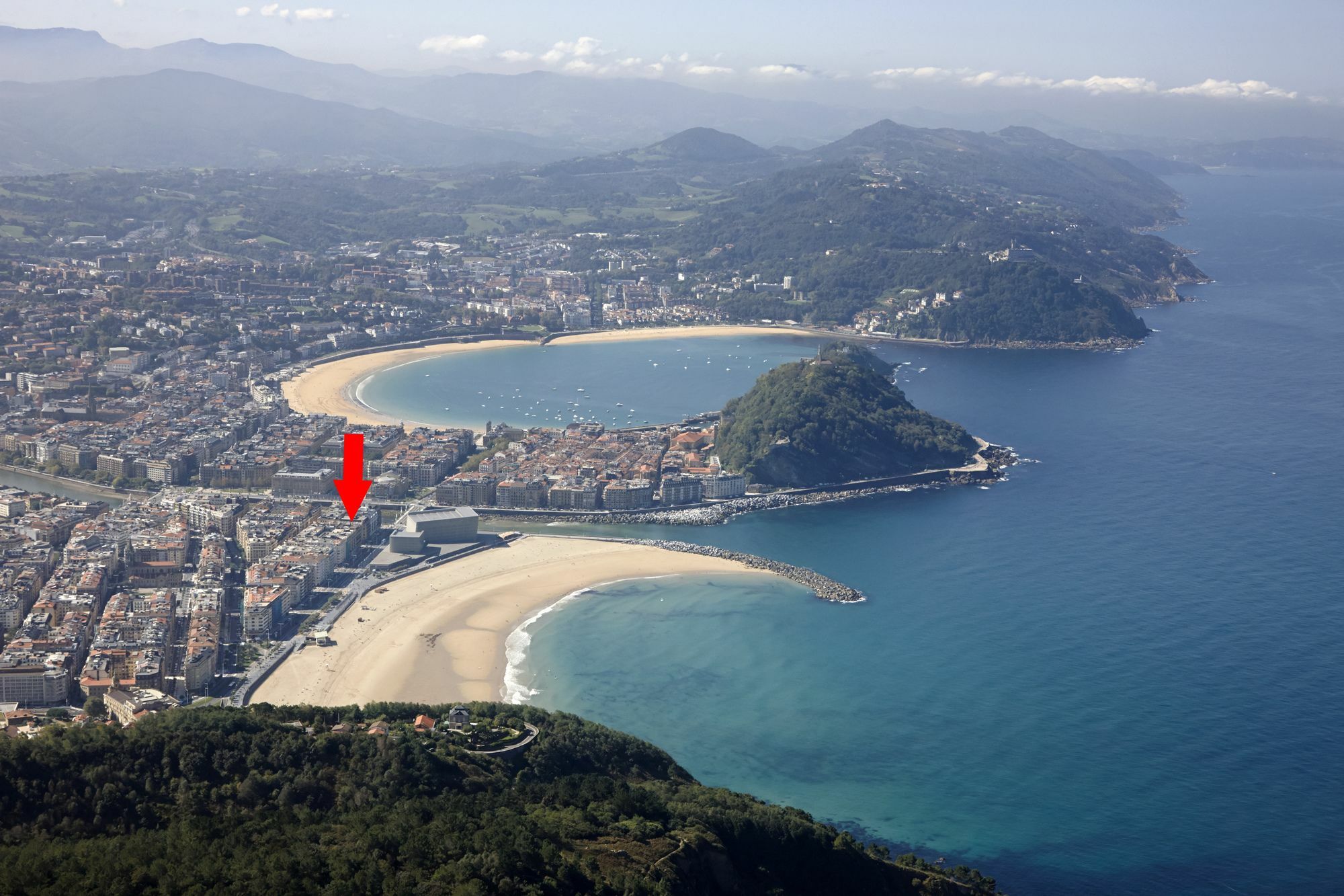 Kurhaus Apartment By Feelfree Rentals San Sebastián Eksteriør bilde